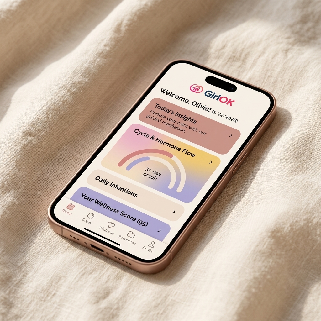 GirlOK App Interface