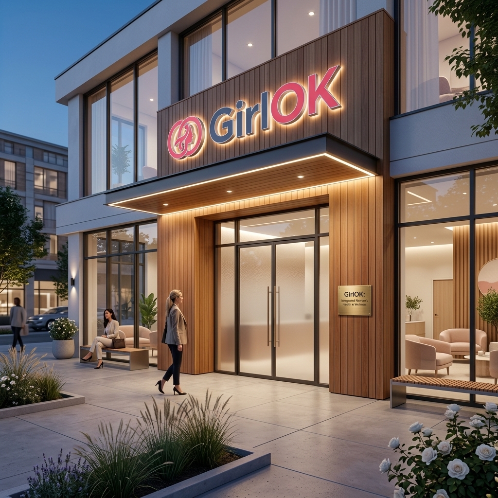 GirlOK Clinic Signage