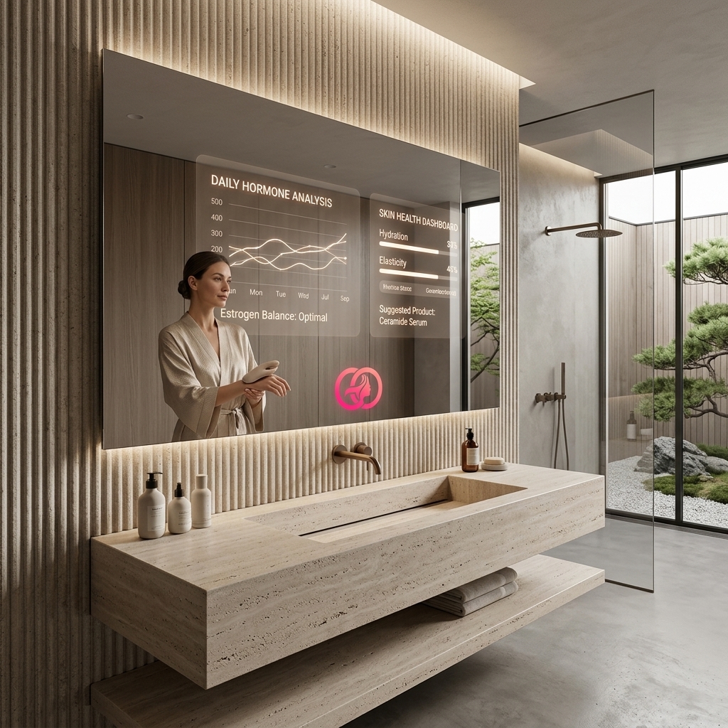 The GirlOK Smart Wellness Mirror